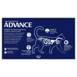 Advance Chicken & Salmon Medley Kitten Wet Food -KONG Shop 0015047 advance kitten wet cat food chicken salmon medley 7x85g trays