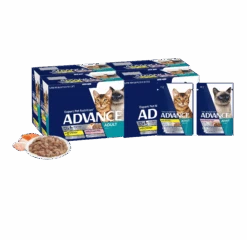 Advance Multipack Chunks In Jelly Adult Cat Wet Food 85g Pouches -KONG Shop AdvanceAdultCatMultipackChunksInJelly85g