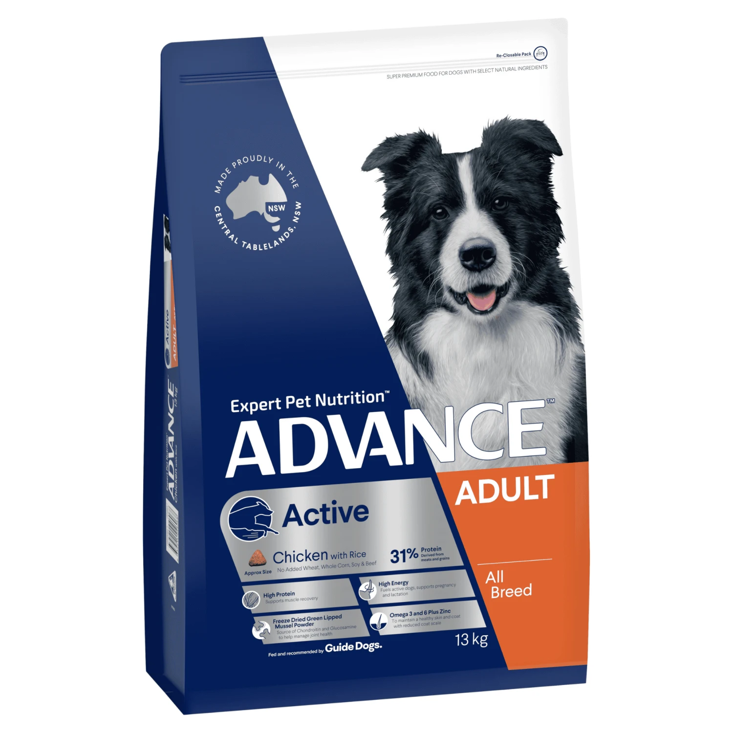 Advance Active Chicken With Rice Adult Dog Dry Food 4 Advance Active Chicken With Rice Adult Dog Dry Food - Image 2