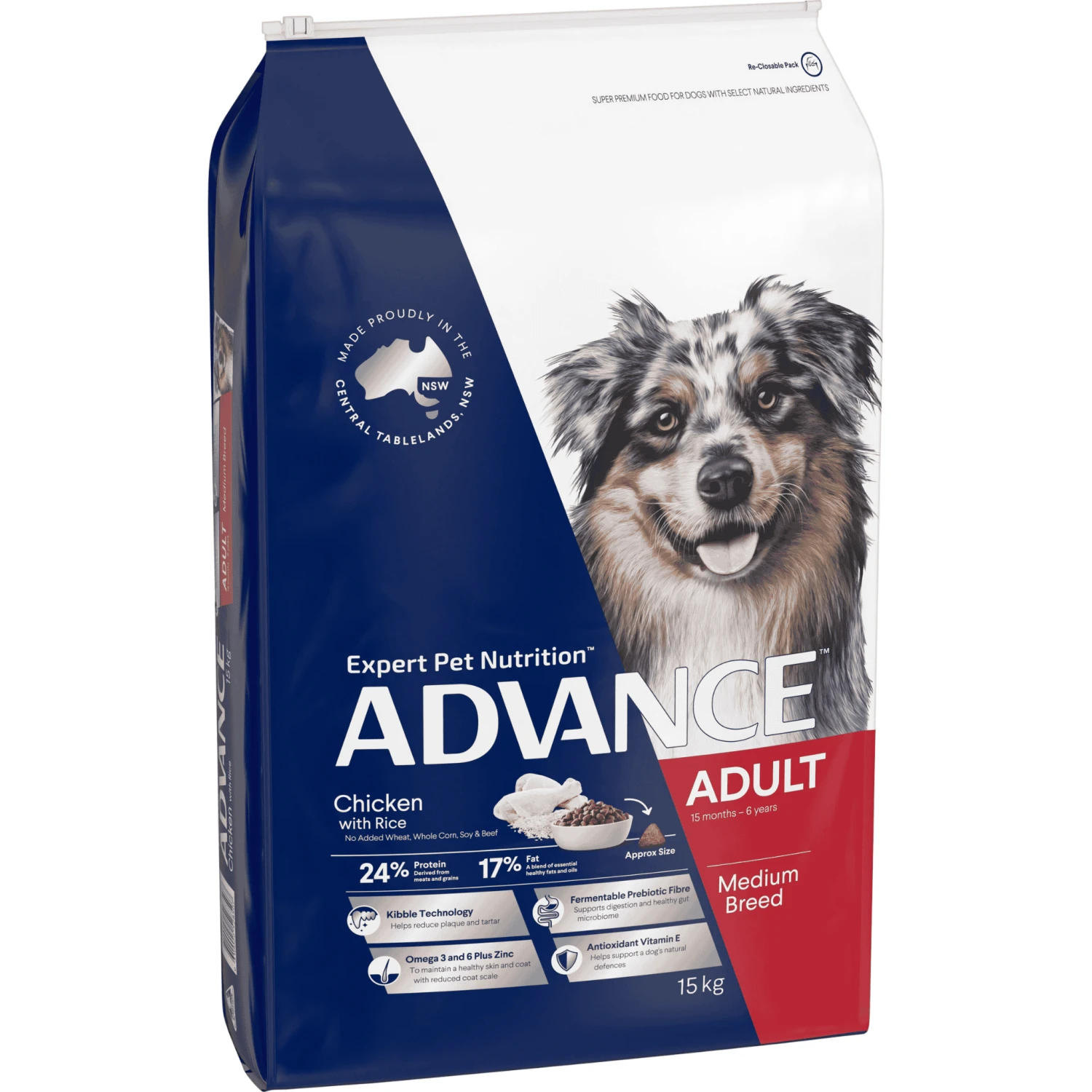 Advance Mature Chicken With Rice Medium Breed Adult Dog Dry Food - Image 2