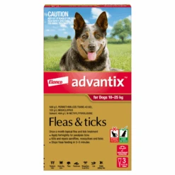 Advantix Red Large Dog (10-25kg)