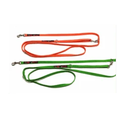 Black Dog Wear Double Ended Lead Strong 2.2m - Regular -KONG Shop BDWLD6