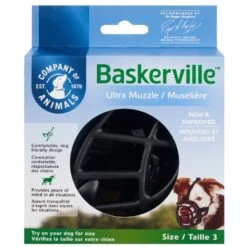 Baskerville Ultra Muzzle For Dogs -KONG Shop BaskervilleUltraMuzzleRegionAPackagingSize31000x1000px