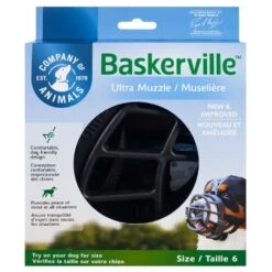 Baskerville Ultra Muzzle For Dogs -KONG Shop BaskervilleUltraMuzzleRegionAPackagingSize61000x1000px