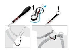 Black Dog Wear Connector Strap -KONG Shop CSMini1