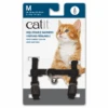 Catit Nylon Cat Adjustable Harness Medium -KONG Shop CatitNylonCatAdjustableHarnessMediumBlack
