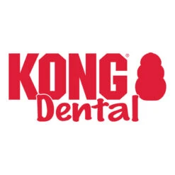 KONG Dental Red With Rope -KONG Shop DK3 LOGO 1