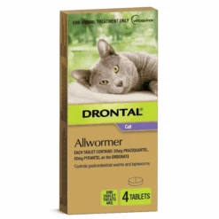 Drontal Allwormer Tablets For Cats 4kg