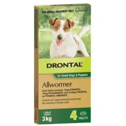 Drontal Allwormer Tablets For Small Dog/Puppy