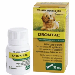 Drontal Worming Suspension For Puppies -KONG Shop Drontal Worming Suspension for Puppies DRON WS Secondary