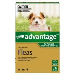 Advantage Green Puppy/Small Dog (<4kg) -KONG Shop ELAN 9310160505521 1