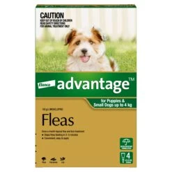 Advantage Green Puppy/Small Dog (<4kg) -KONG Shop ELAN 9310160657749 1