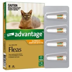 Advantage Orange For Small Cats And Kittens (0-4kg) -KONG Shop ELAN 9310160657787 7