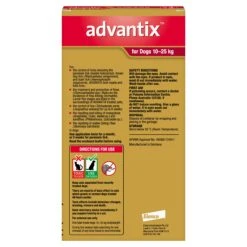 Advantix Red Large Dog (10-25kg) -KONG Shop ELAN 9310160808738 2