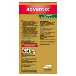 Advantix Green Puppy/Small Dog (<4kg) -KONG Shop ELAN 9310160808752 2