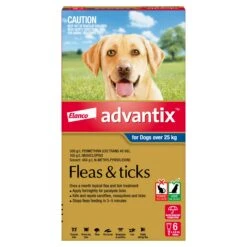 Advantix Blue Extra Large Dog (>25kg) 32 Advantix Blue Extra Large Dog (>25kg) -KONG Shop ELAN 9310160808783 1