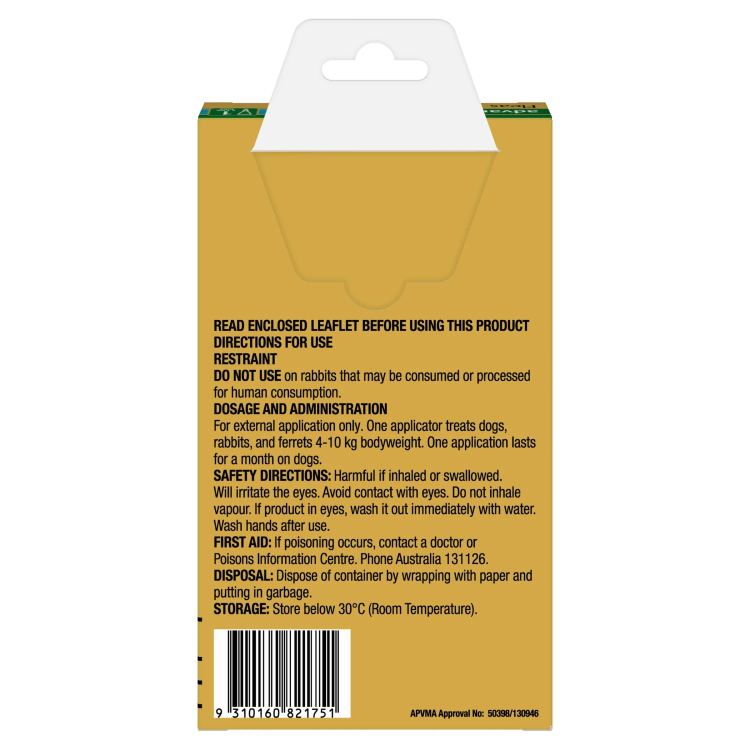 Advantage Aqua Medium Dog (4-10kg) 10 Advantage Aqua Medium Dog (4-10kg) - Image 8