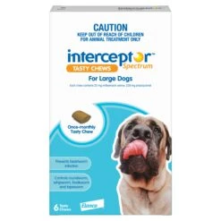 Interceptor Spectrum Large Dogs (22-45kg) Blue -KONG Shop ELAN 9326895003102 1