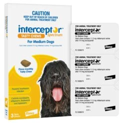 Interceptor Spectrum Medium Dogs (11-22kg) Yellow -KONG Shop ELAN 9326895003225 7