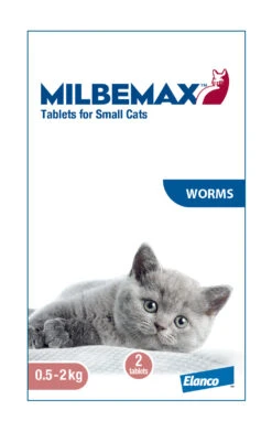 Milbemax Small Cats/Kittens (0-2kg) -KONG Shop ELAN 9326895003416 70