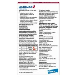 Milbemax Cats (2-8kg) -KONG Shop ELAN 9326895003423 2