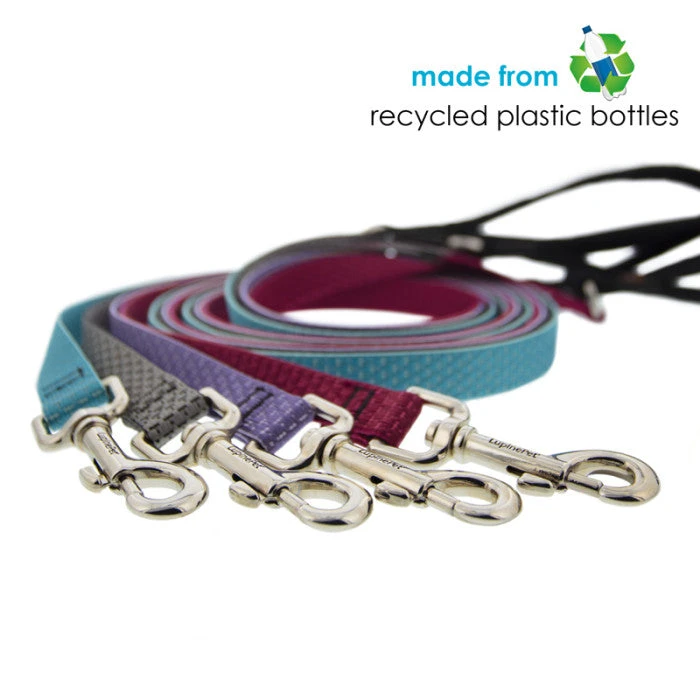 LupinePet Mountain Lake Eco Recycled Dog Leash 9 LupinePet Mountain Lake Eco Recycled Dog Leash - Image 7