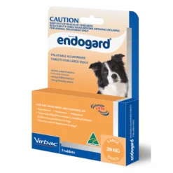 Virbac Endogard Palatable Allwormer For Large Dogs (20kg) -KONG Shop Endogard Palatable Allwormer for Large Dogs 20kg ENDO G 7 Secondary