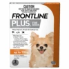 Frontline Plus For Small Dogs Up To 10 Kg (Orange) -KONG Shop Frontline Plus For Small Dogs Up to 10 kg Orange FRON P 01 Primary