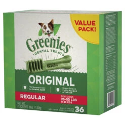 Greenies Original Value Pack Regular (For Dogs 11-22kg) -KONG Shop Greenies Dog Original Dental Treats for Regular Dogs Value Pack 1kg 4 1400x ab762f53 1e4f 4ad3 9b21 f0361b839048