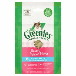Greenies Feline Dental Treat Savoury Salmon Flavour