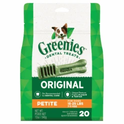 Greenies Original Treat Pack Petite (20 Treats)