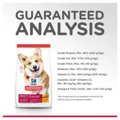 Hill's Science Diet Small Bites Chicken & Barley Recipe Adult Dog Dry Food -KONG Shop HILL 052742005188 15