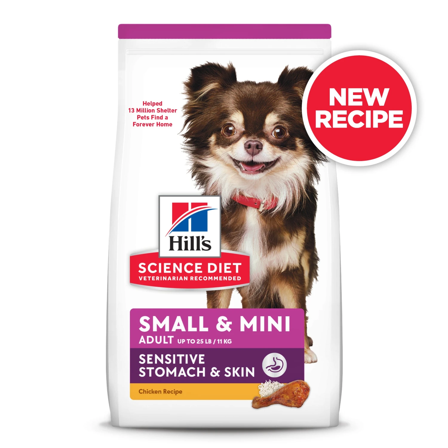 Hill's Science Diet Sensitive Stomach & Skin Small & Mini Adult Dry Dog Food 6 Hill's Science Diet Sensitive Stomach & Skin Small & Mini Adult Dry Dog Food - Image 4
