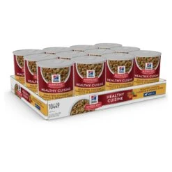 Hill's Science Diet Healthy Cuisine Chicken & Carrots Stew Adult 7+ Dog Wet Food 354g Cans -KONG Shop HILL 052742007212 7