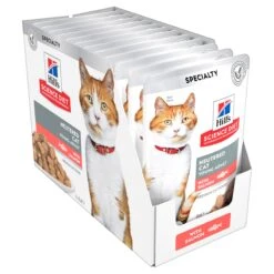 Hill’s Science Diet Neutered Young Adult With Salmon Cat Wet Food 85g Pouches -KONG Shop HILL 052742017570 7