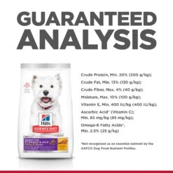 Hill's Science Diet Sensitive Stomach & Skin Small Bites Adult Dog Dry Food -KONG Shop HILL 052742033167 11