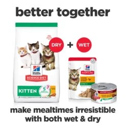 Hill’s Science Diet Variety 12 Pack (6 Chicken, 3 Turkey, 3 Ocean Fish) Kitten Wet Food 85g Pouches -KONG Shop HILL 052742060804 14