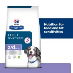 Hill's Prescription Diet Z/d Low Fat Food Sensitivities Dog Dry Food -KONG Shop HILL 052742068589 20