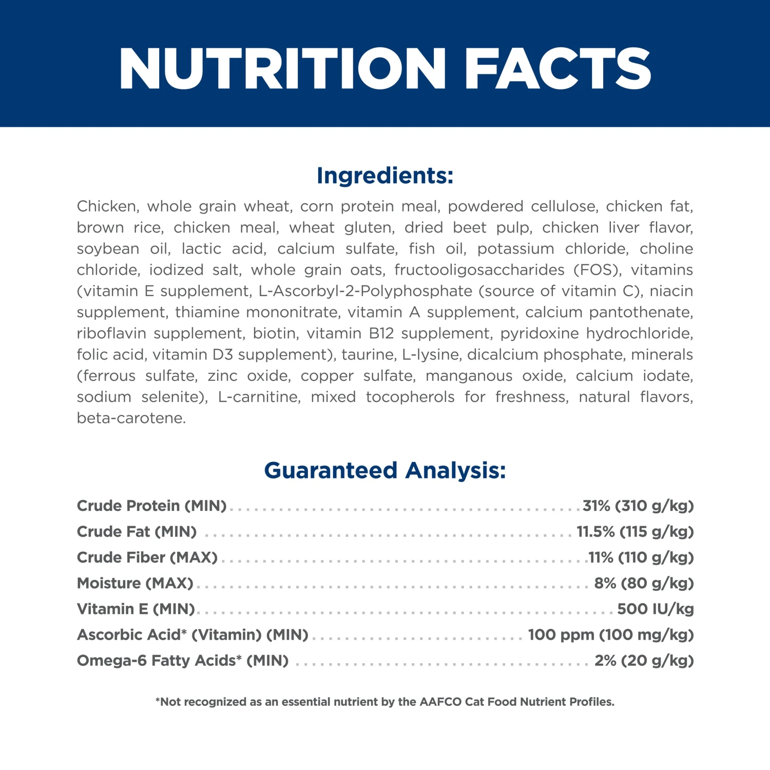 Hill's Science Diet Indoor Chicken Recipe Cat Dry Food 11 Hill's Science Diet Indoor Chicken Recipe Cat Dry Food - Image 9