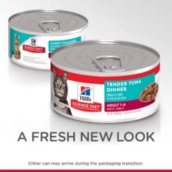 Hill's Science Diet Tender Tuna Dinner Adult Cat Wet Food 156g Cans -KONG Shop HILL 052742177205 20