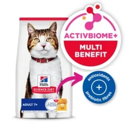 Hill's Science Diet Active Longevity Adult 7+ Cat Dry Food -KONG Shop HILL 052742649900 9