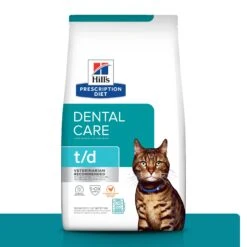 Hill's Prescription Diet Feline T/d Dental Care Cat Dry Food -KONG Shop HILL 52742005768NEW 17