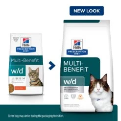 Hill's Prescription Diet Feline W/d Multi-Benefit Dry Cat Food -KONG Shop HILL 52742005829NEW 3