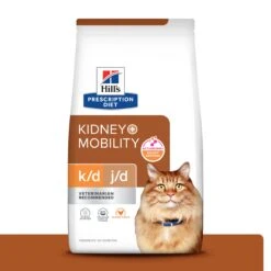 Hill's Prescription Diet K/d + Mobility Adult Cat Dry Food -KONG Shop HILL 52742013695NEW 19