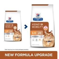 Hill's Prescription Diet K/d + Mobility Adult Cat Dry Food -KONG Shop HILL 52742013695NEW 7