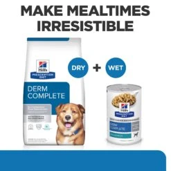 Hill's Prescription Diet Derm Complete Adult Dog Dry Food -KONG Shop HILL 52742040141 5