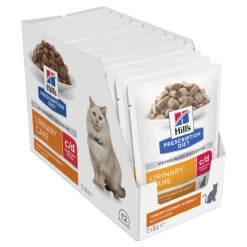 Hill's Prescription Diet C/d Multicare Urinary Stress Adult Cat Wet Food 85g Pouches -KONG Shop HILL 52742286204 0
