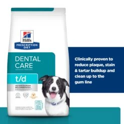 Hill's Prescription Diet T/d Dental Care Adult Dog Dry Food -KONG Shop HILL 52742401300NEW 16