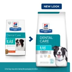 Hill's Prescription Diet T/d Dental Care Adult Dog Dry Food -KONG Shop HILL 52742401300NEW 3
