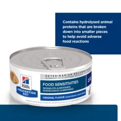 Hill's Prescription Diet Feline Z/d Skin/Food Sensitivities Wet Cat Food 156g Cans -KONG Shop HILL 52742523804NEW 17